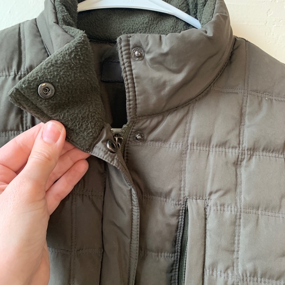 Kenneth Cole Reaction Dark Green Down Jacket - Picture 9 of 15